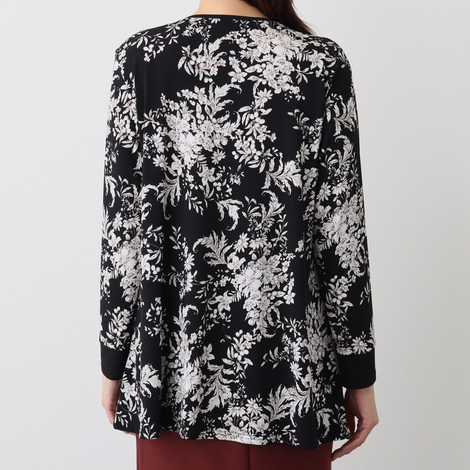 ダジュール フラワープリント チュニック