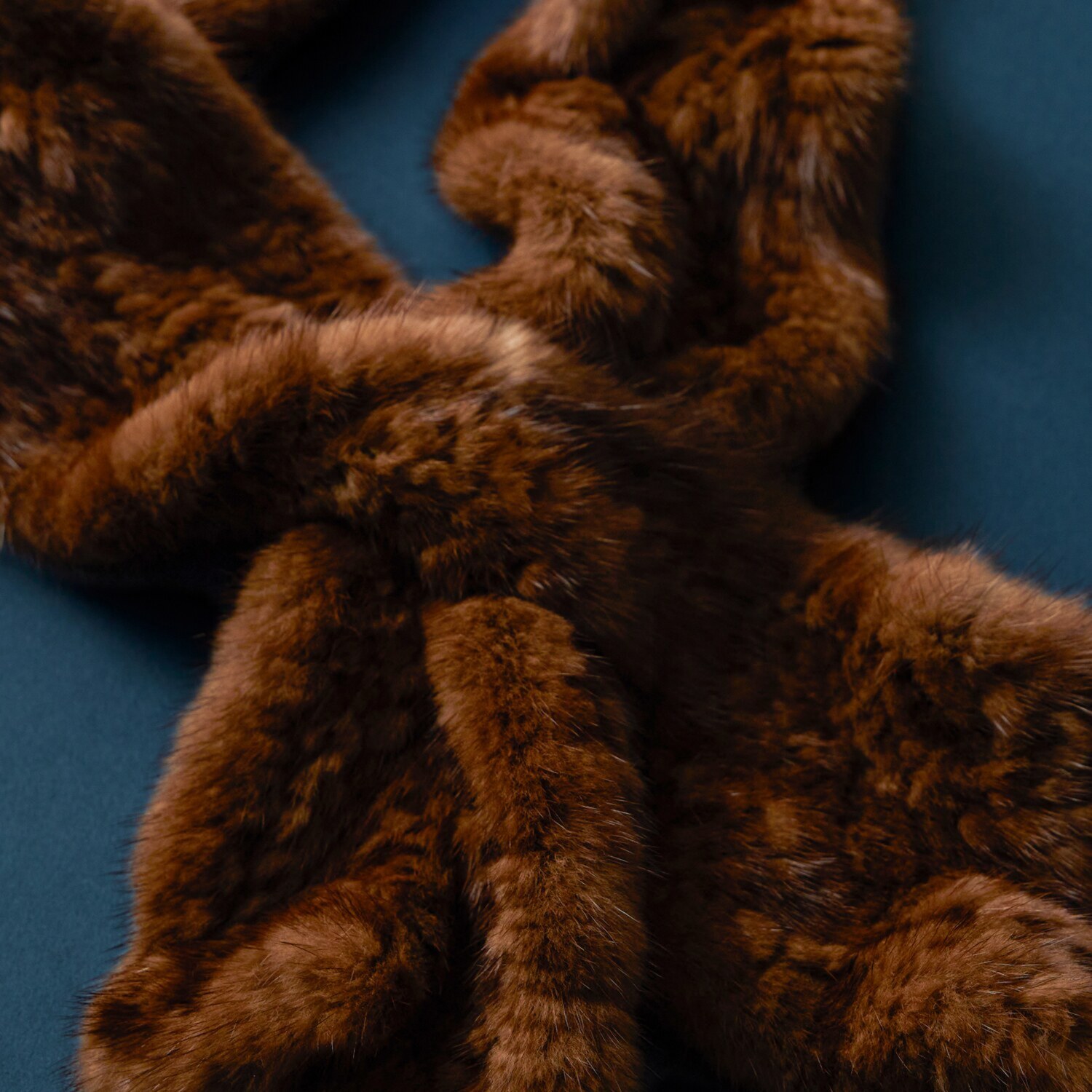 ミンクヤーンマフラー