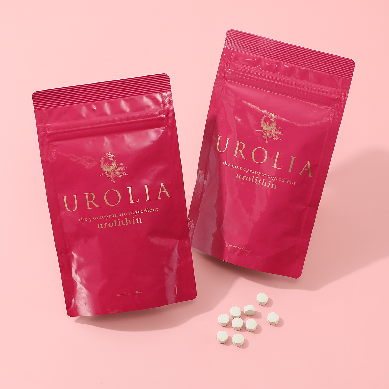 先端成分ウロリチン含有 ザクロの恵みを堪能 “ウロリア” ２袋セット