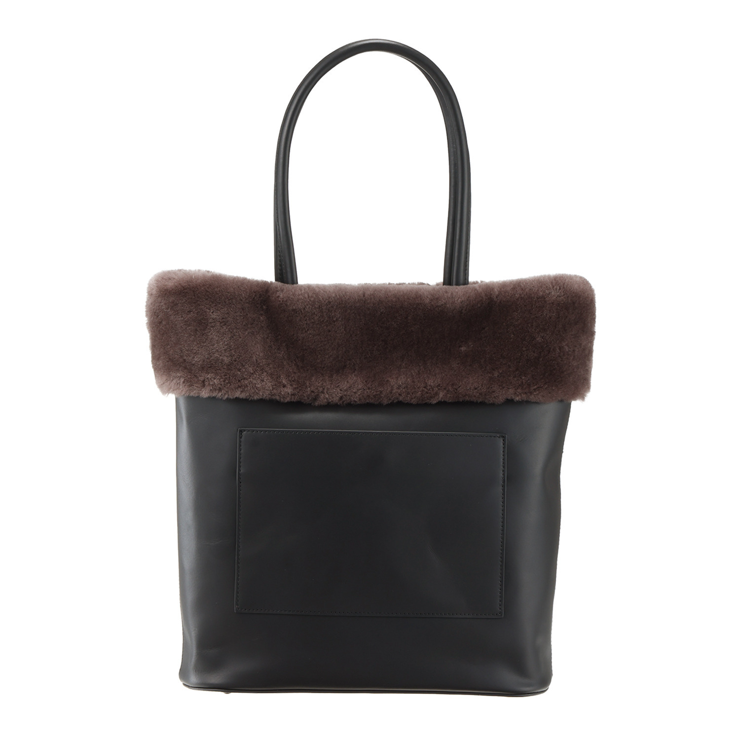 【新品】オリタタ 牛革×ムートン バック A4可 オリタタ 牛革×ムートン トートバッグ- ショップチャンネル