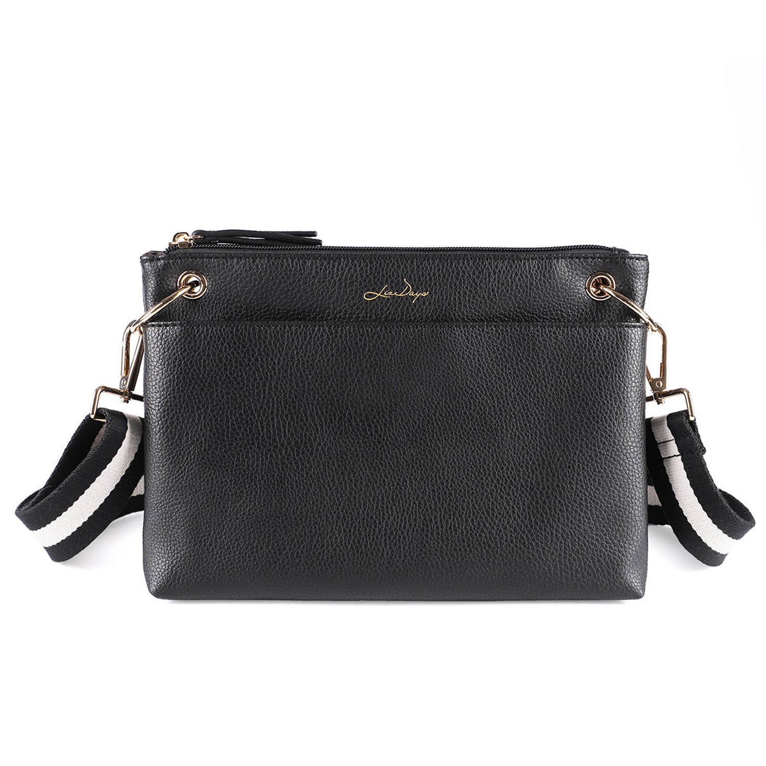 リズデイズ フェイクレザー ミニサコッシュバッグ