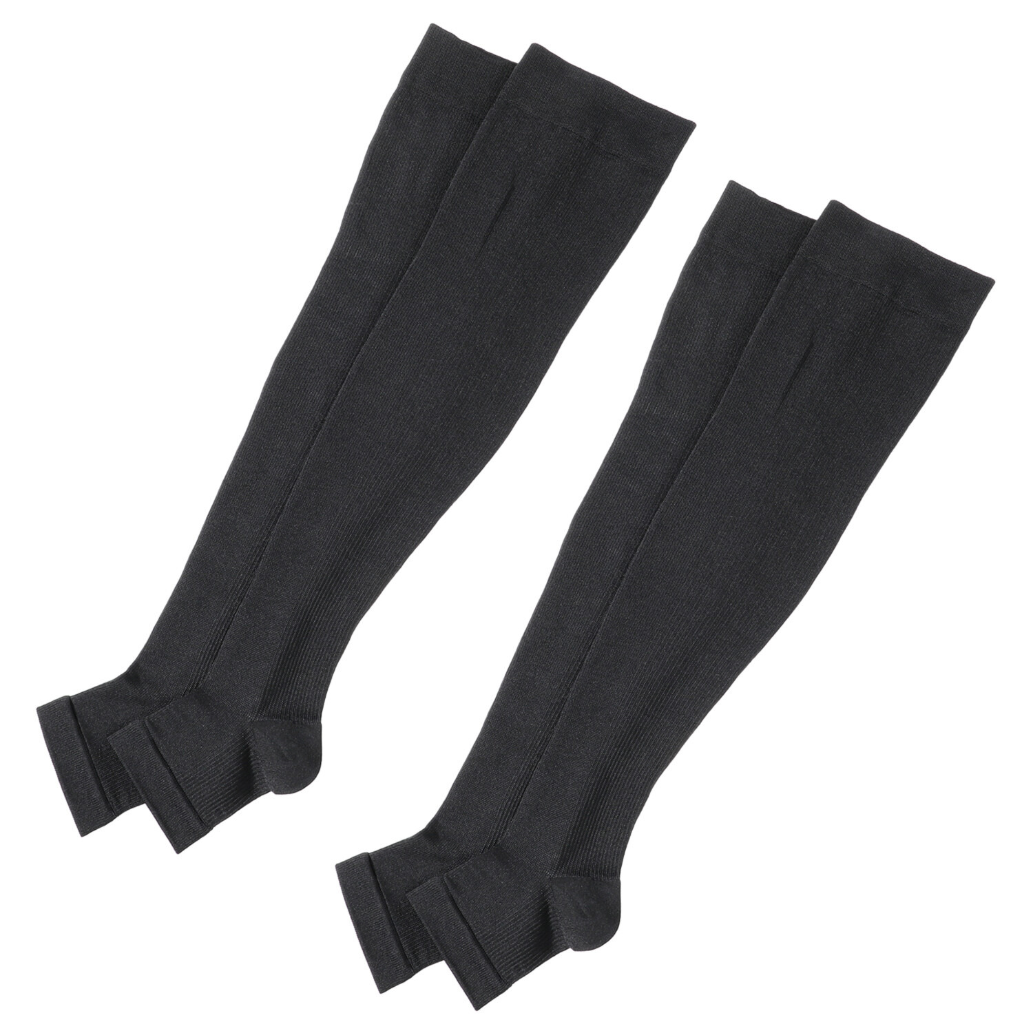 ＮＡＳＡのために 開発された素材 アウトラスト使用！ “アウトラスト 着圧ロングソックス” ２足組