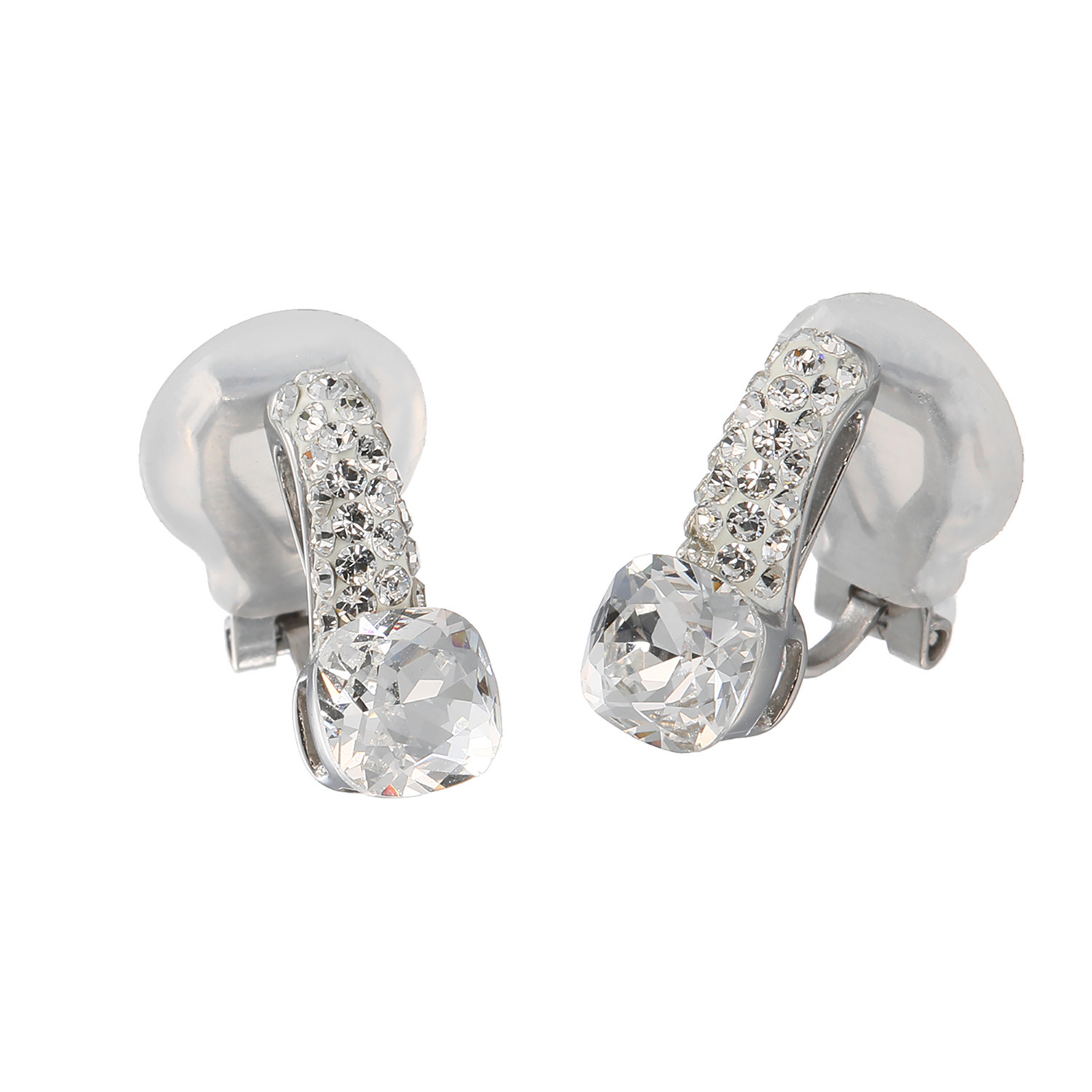 エービーステン ステンレス ビジュウ スクエアデザイン イヤリング／ピアス