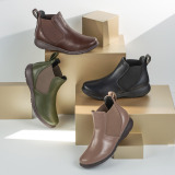 ラックラック 履いて歩いて全身運動！ 空飛ぶ　洗える ストレッチ サイドゴアブーツ