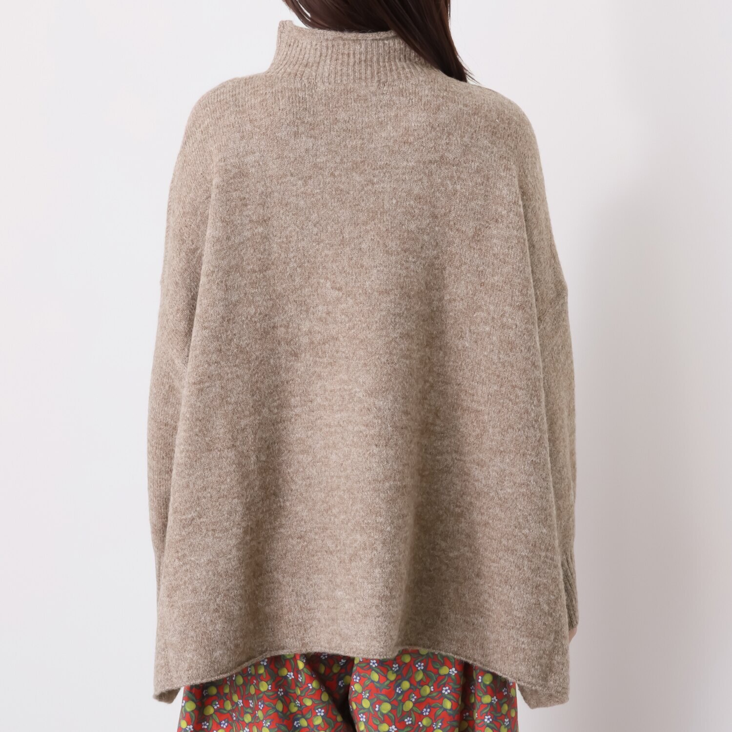 リルアンドリリー ニット ワイドプルオーバー