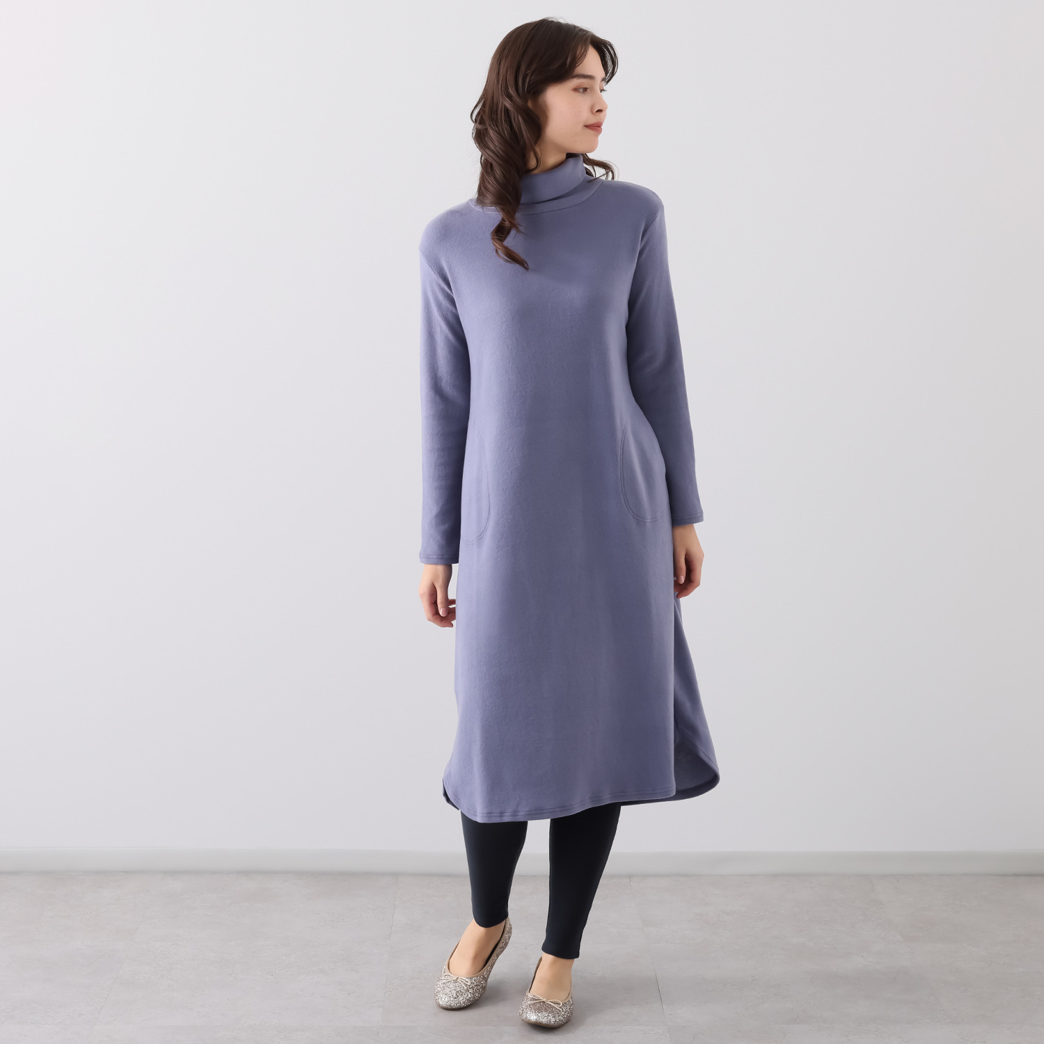 シロヤイチガントウキョウ セルウォームタートルネックレトロ