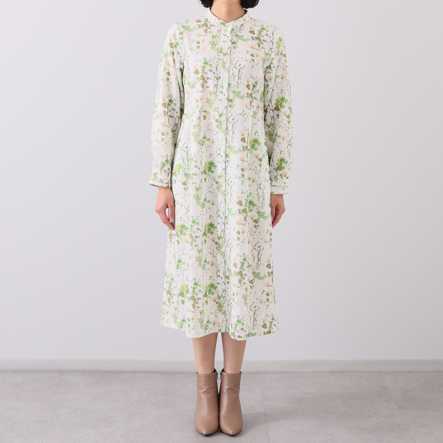 イヴァナ・ヘルシンキ プリントワンピース