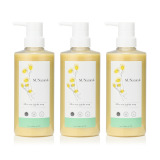 サンナチュラルズ 独自ブレンド！１本５役！ 濃密なラグジュアリー泡で しっとりした洗い上がり オールインワン リッチソープ ３本セット