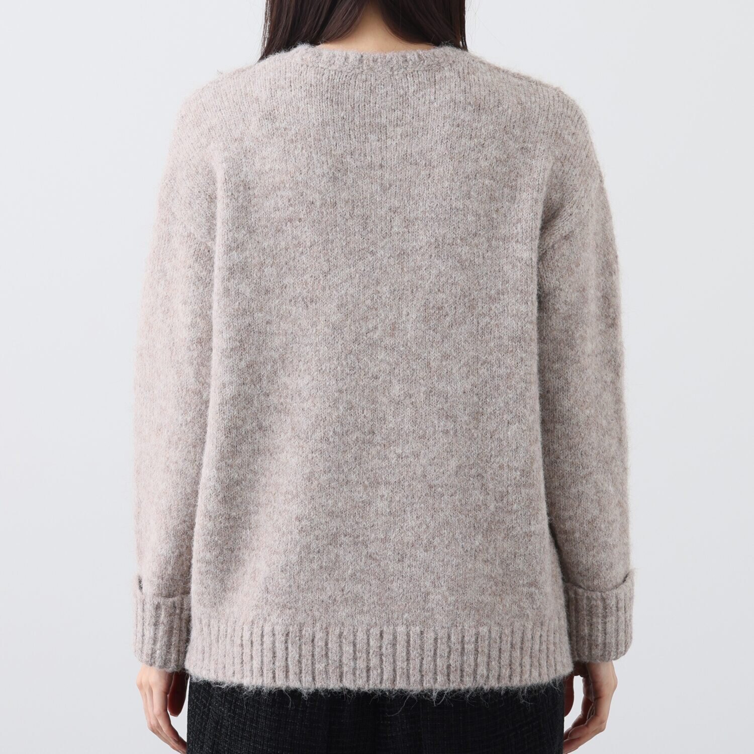 エピデミーク ヘアリー Ｖネックニット プルオーバー