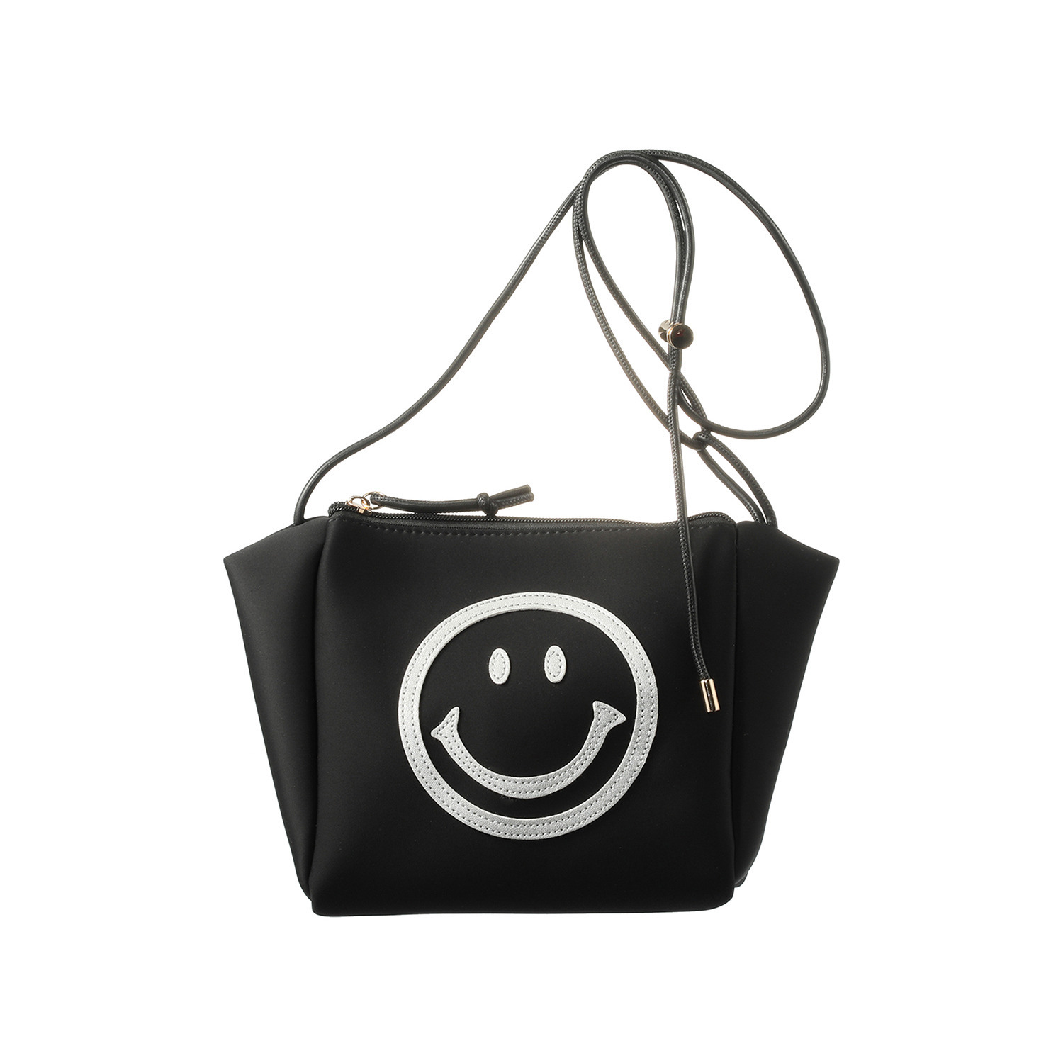 クーコ ＳＭＩＬＥＹ ダイバー風素材 ショルダーバッグ