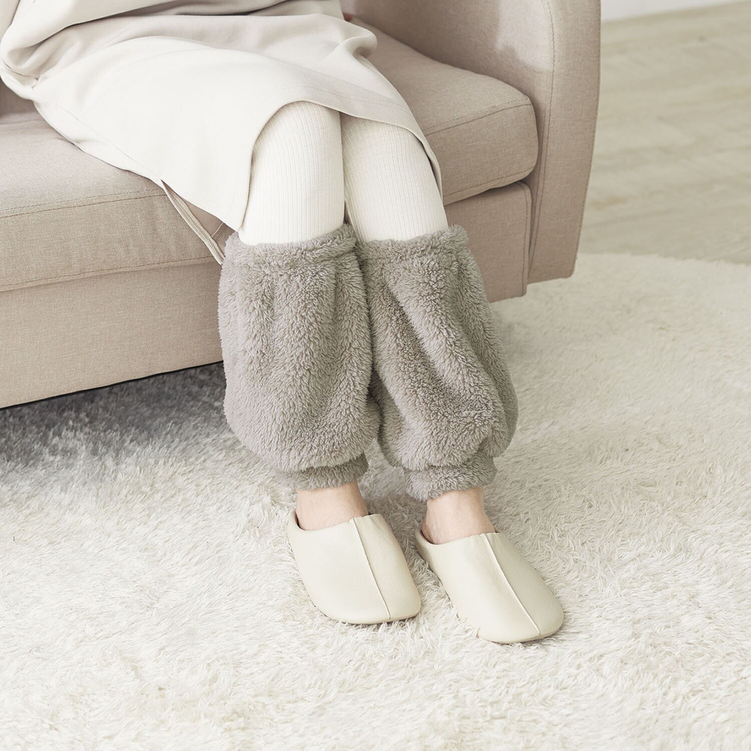 パジャマの上から レッグカバー