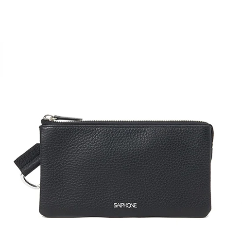 サイフォン イタリアンレザー シュリンク型押し ウォレットポーチ