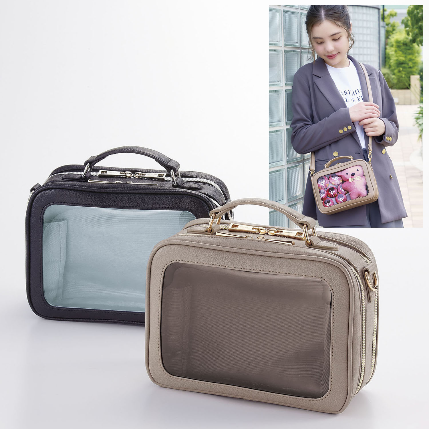 もっと推し活が楽しくなる 日常に溶け込む推し活！ つれてってぬいショルダー