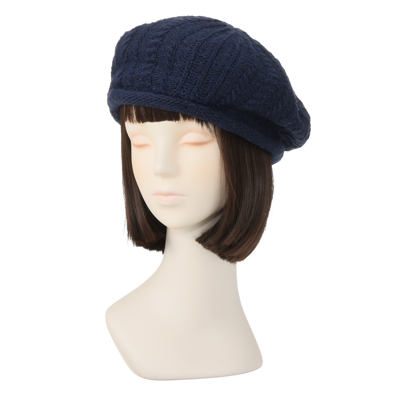 ステイラッキー トラッドスタイル アランニットタム