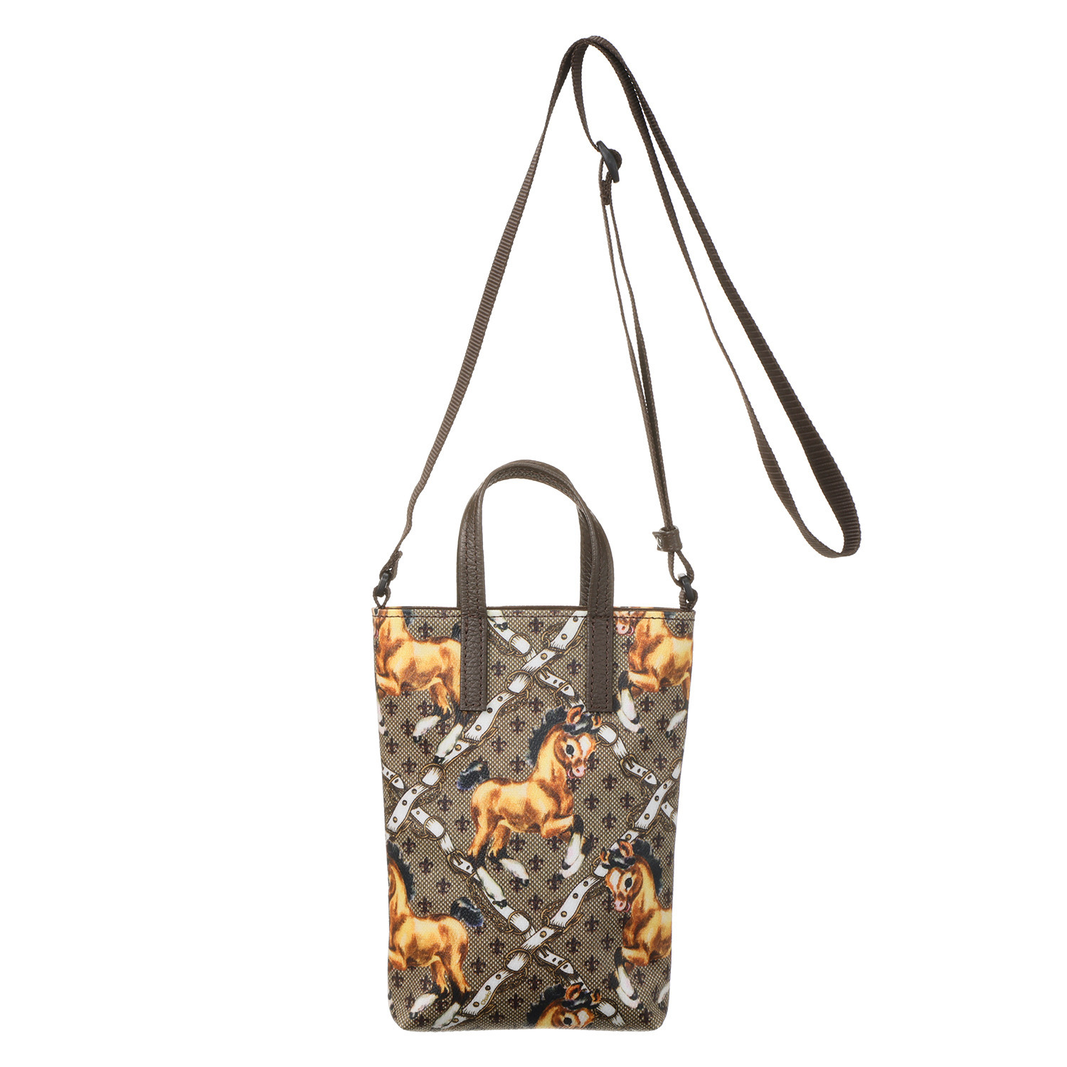 チャオチャオチャコ ＰＶＣ加工 オリジナルプリント ポシェット