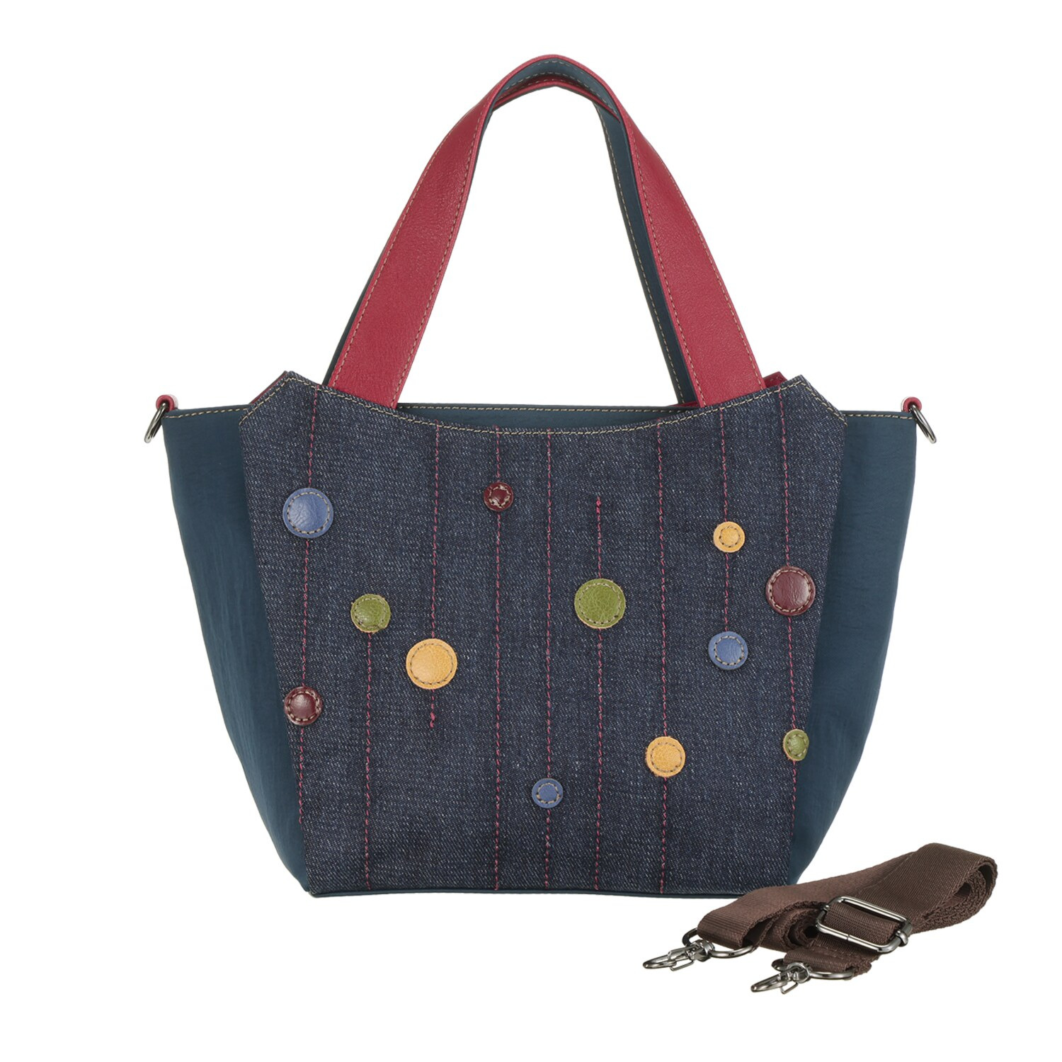 ダジュール カラフルドット ２ウェイバッグ