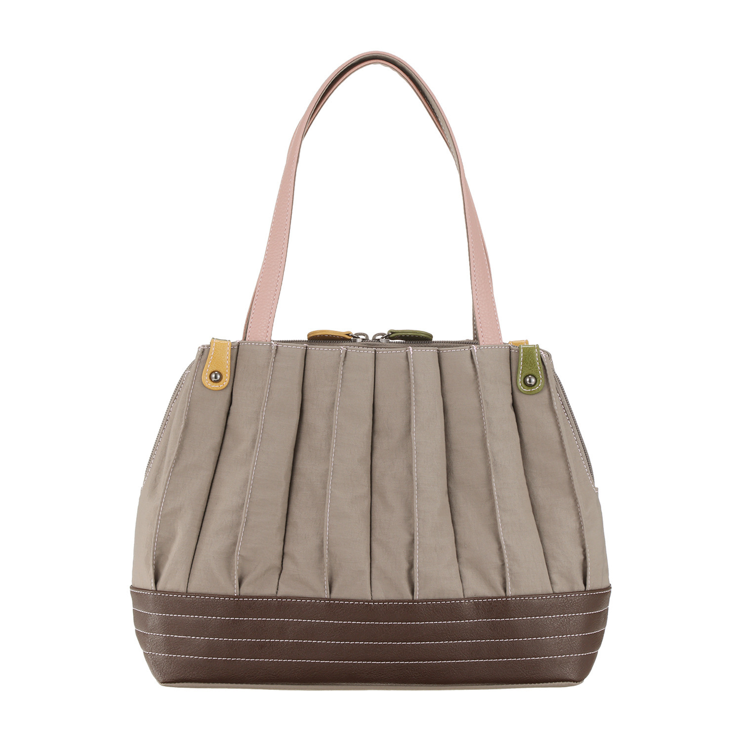 ダジュール ピンタックデザイン トートバッグ