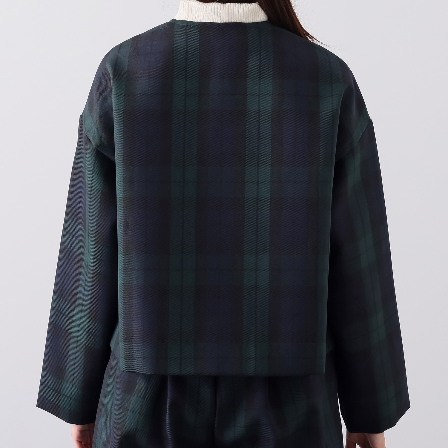 リルアンドリリー ブラックウォッチ ジャケット