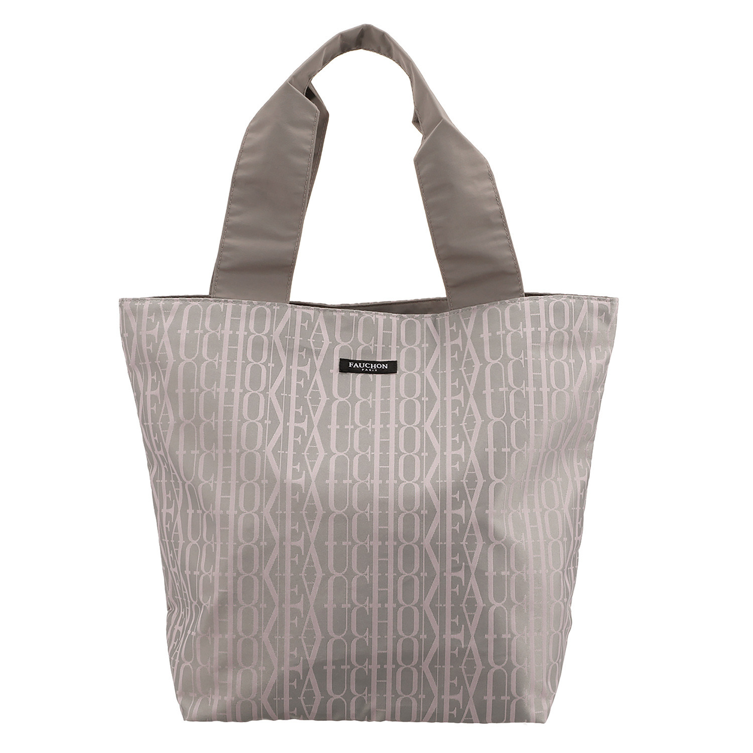 フォション ジャガード織 底板付 ポケッタブルマイバッグ