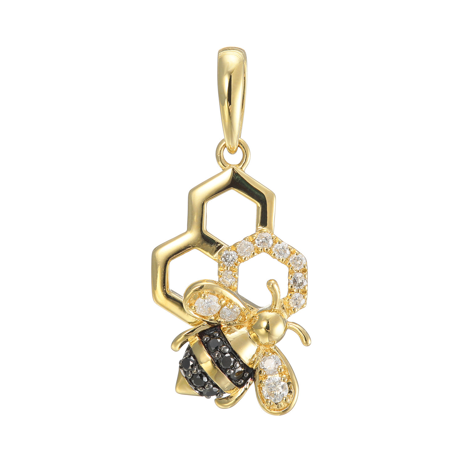 ビジューフルレゾン コローレ 18K ダイヤモンド＆ ブラック 