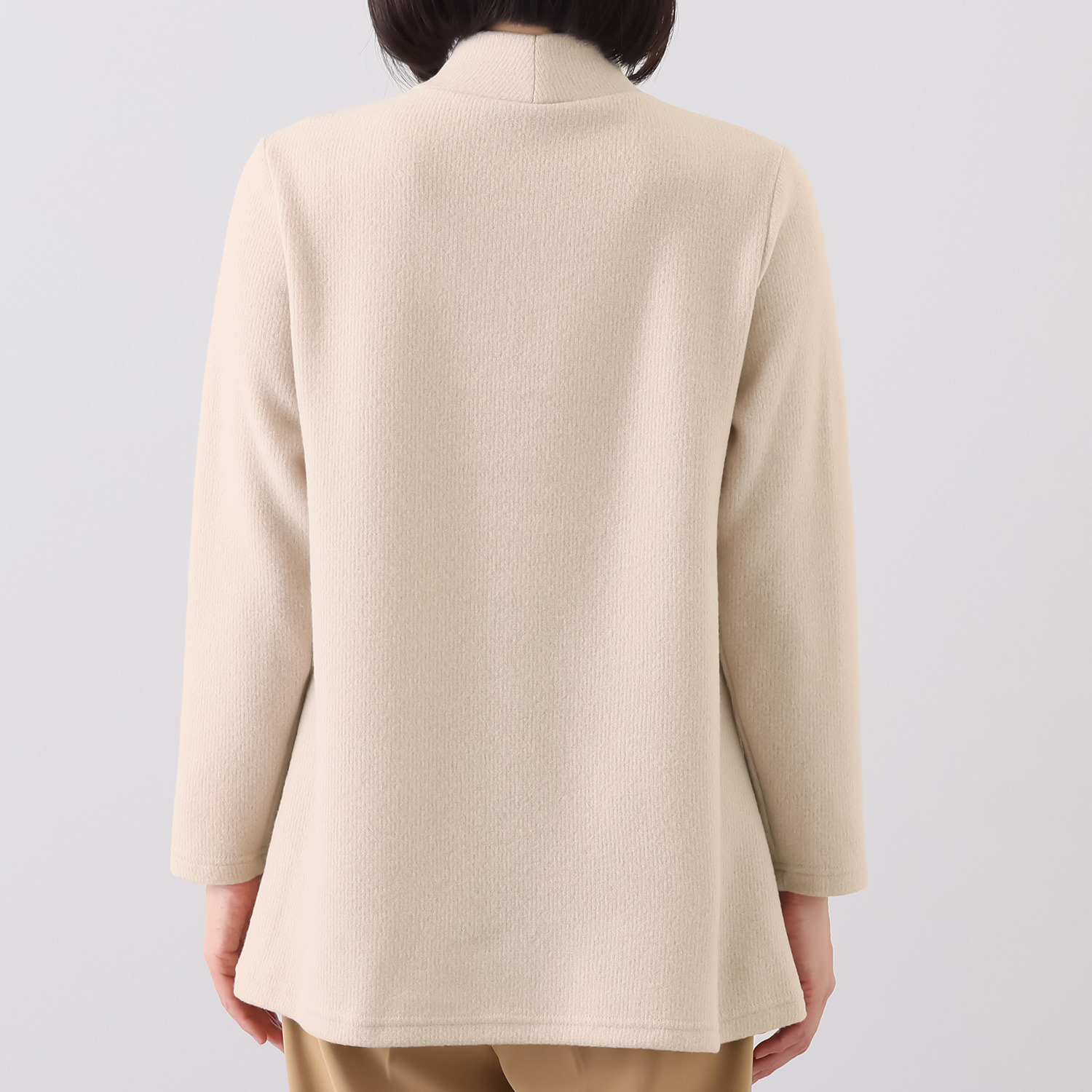 ダジュール 異素材切替 デザインチュニック