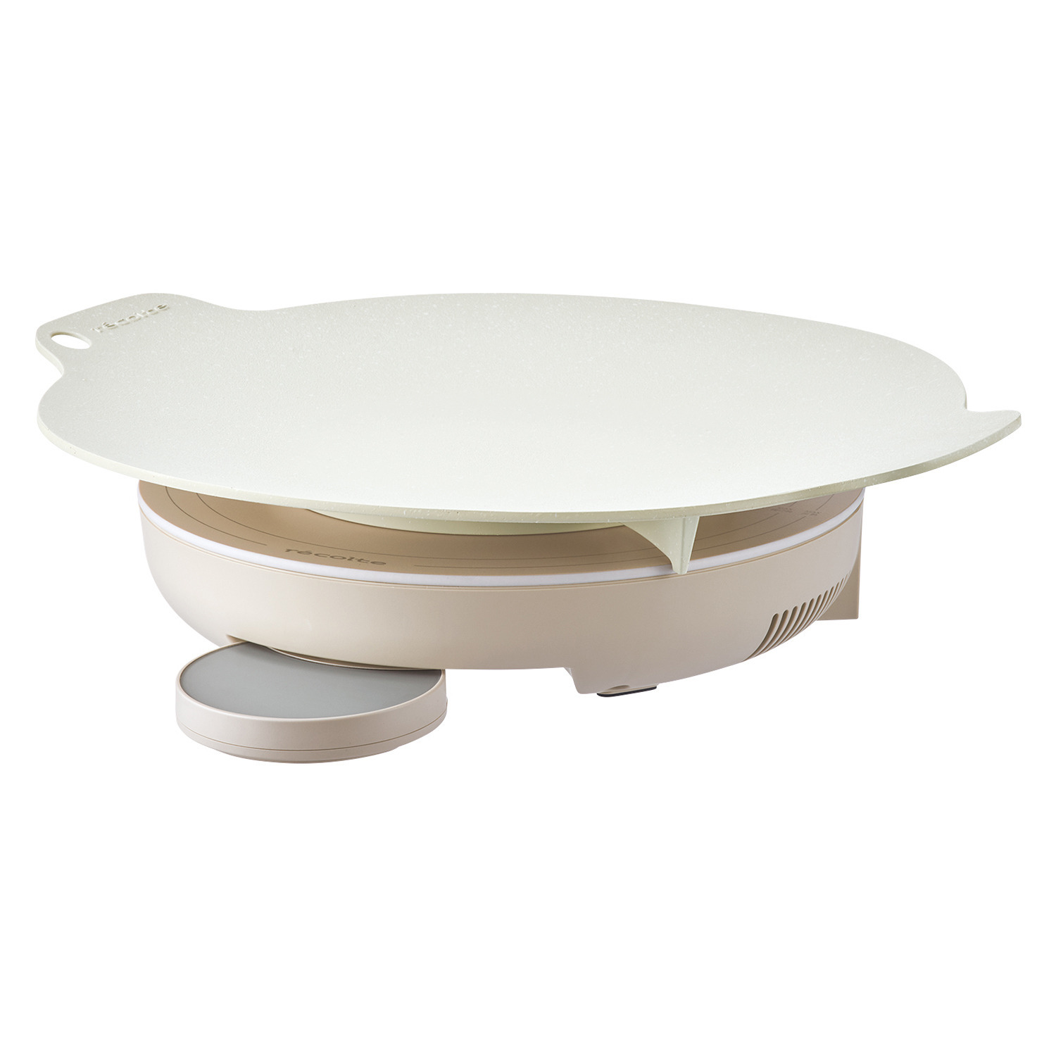 レコルト 焼く・炒める・煮る！ テーブルクッキングを 楽しめる 卓上ＩＨ クッキンググリドル ＲＩＨ−１