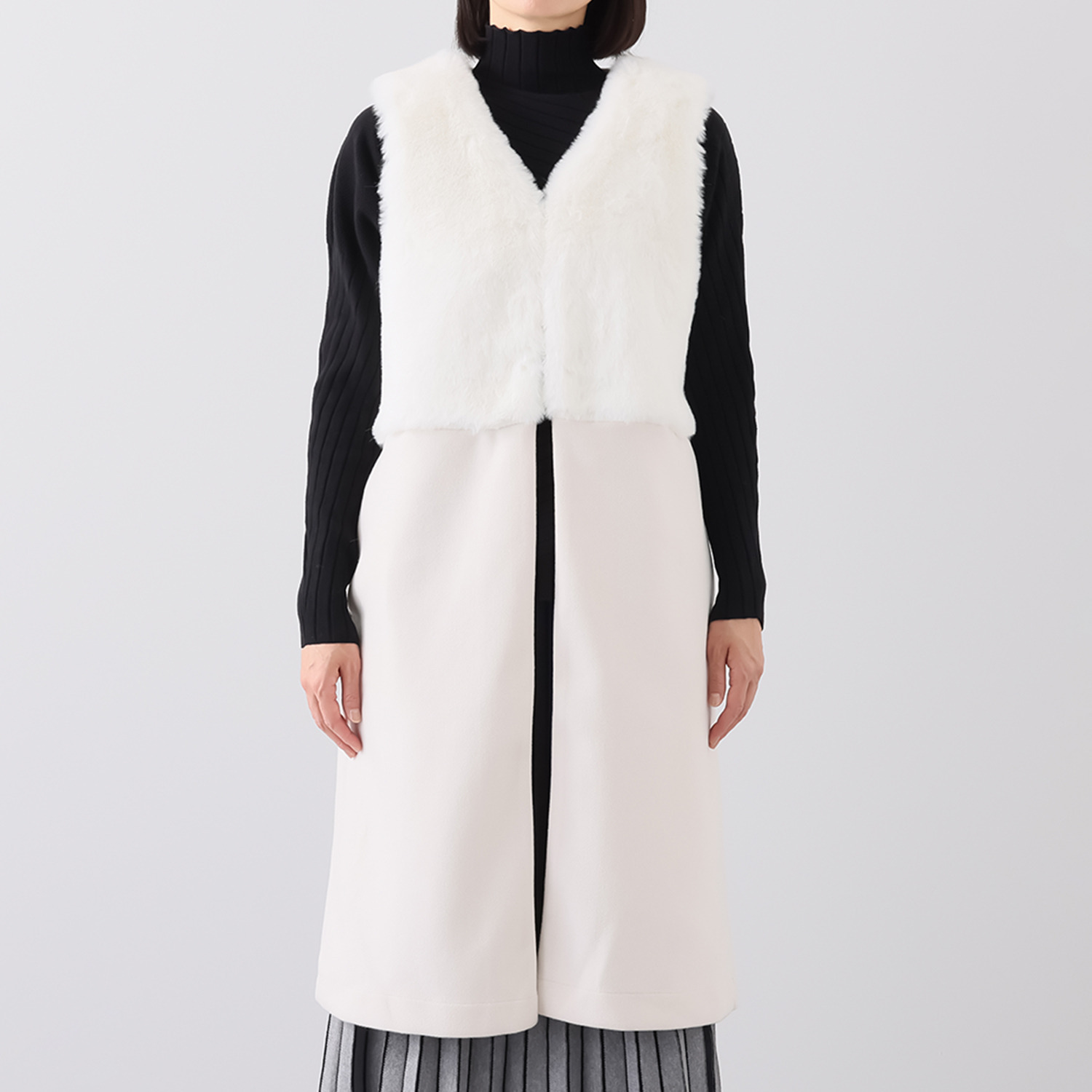 コイビトミサキ エコファー コンビネーション ロングベスト