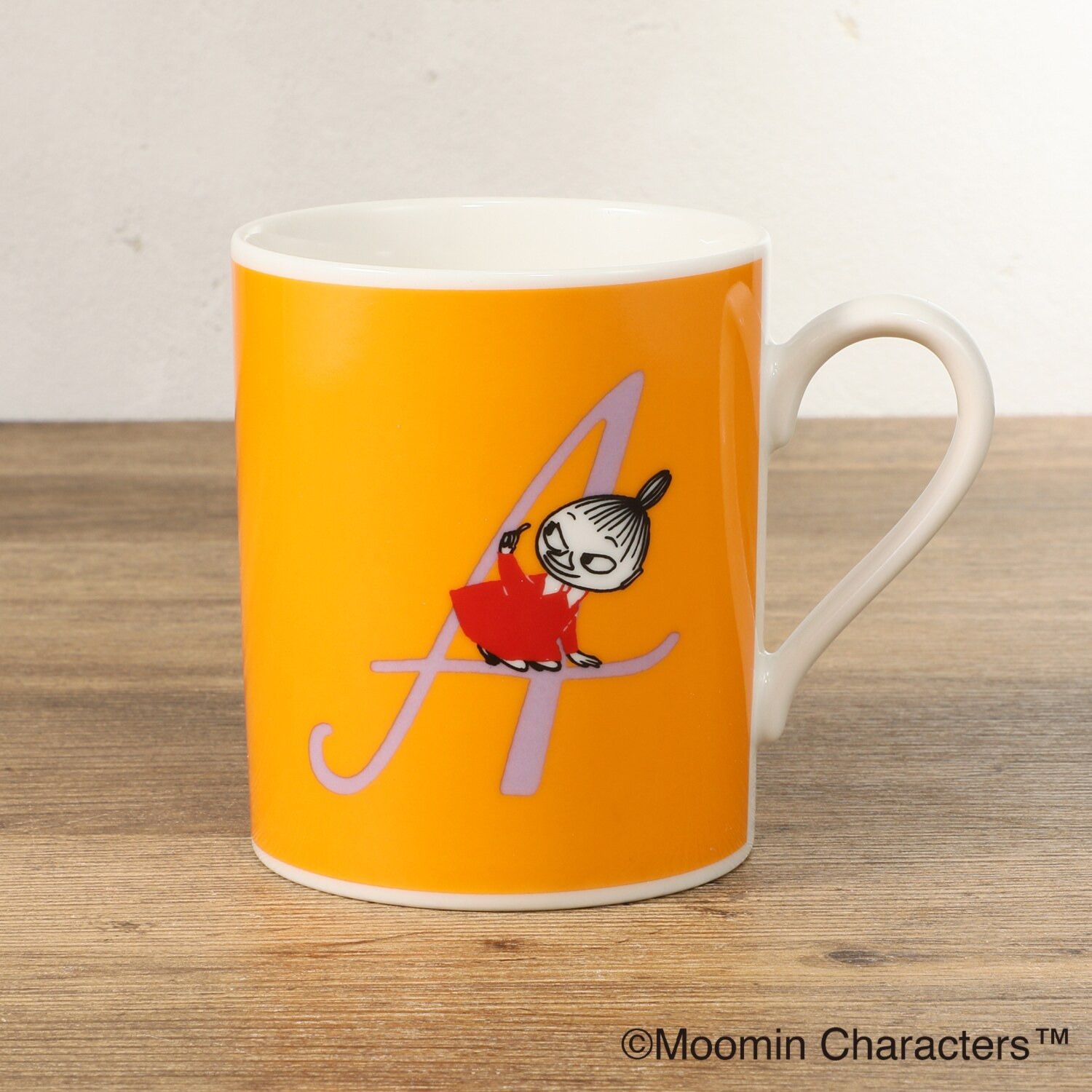 ムーミン 日本製イニシャルマグ
