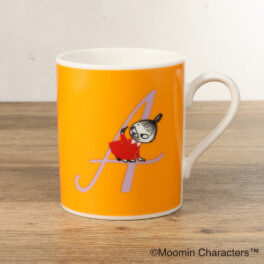 ムーミン 日本製イニシャルマグ