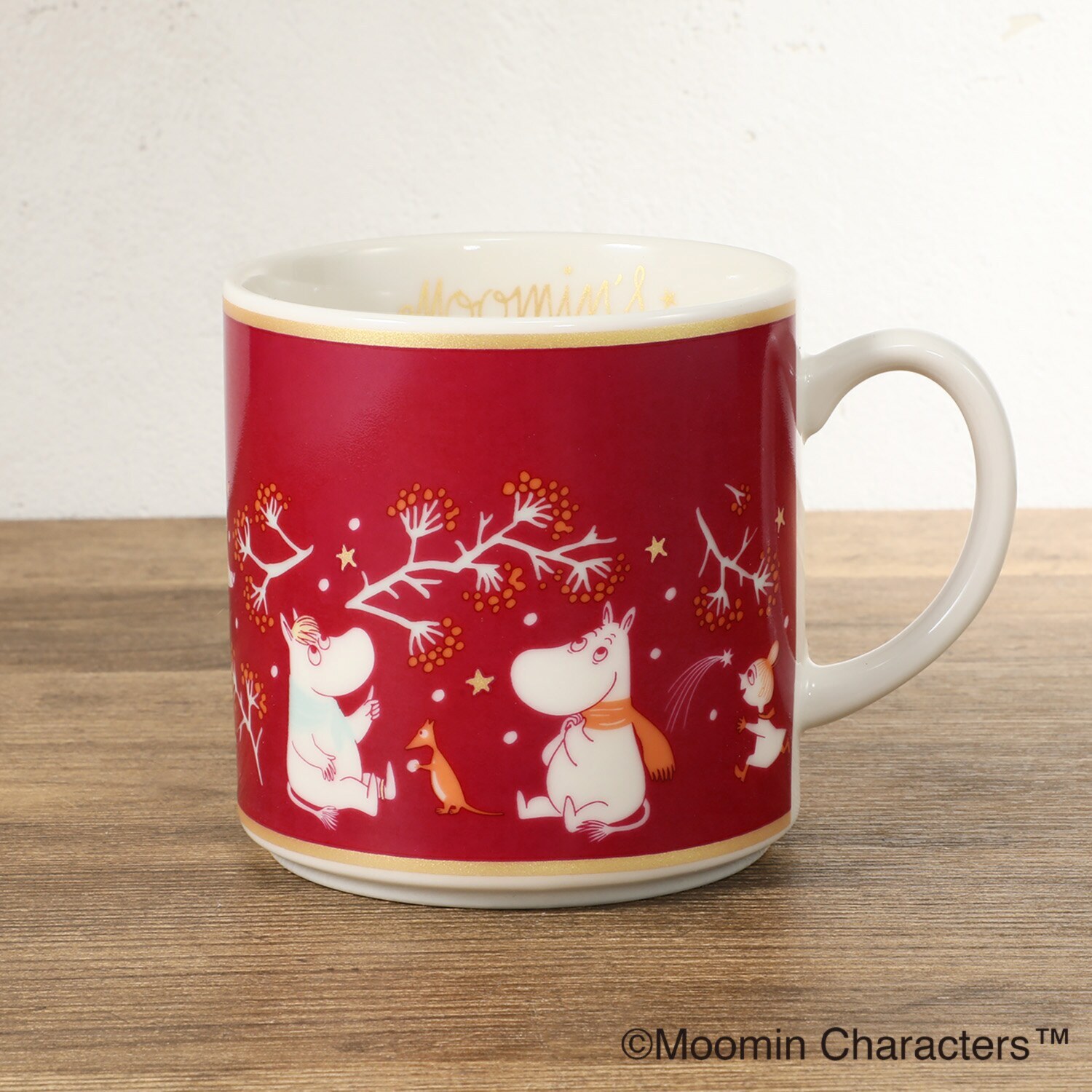 ムーミン 日本製マグ ＦＩＲＳＴ　ＳＮＯＷ
