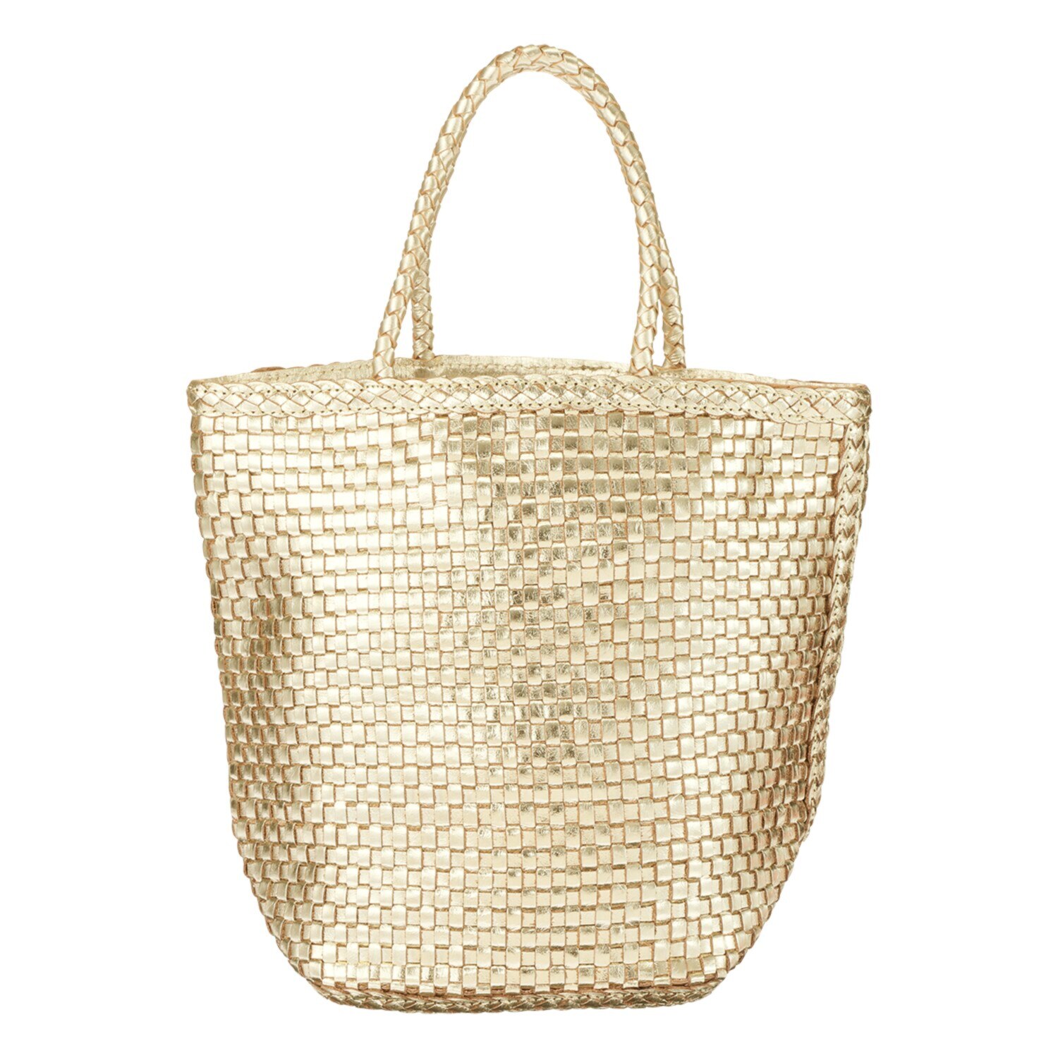 スワラージ 手編メッシュレザー トートバッグ