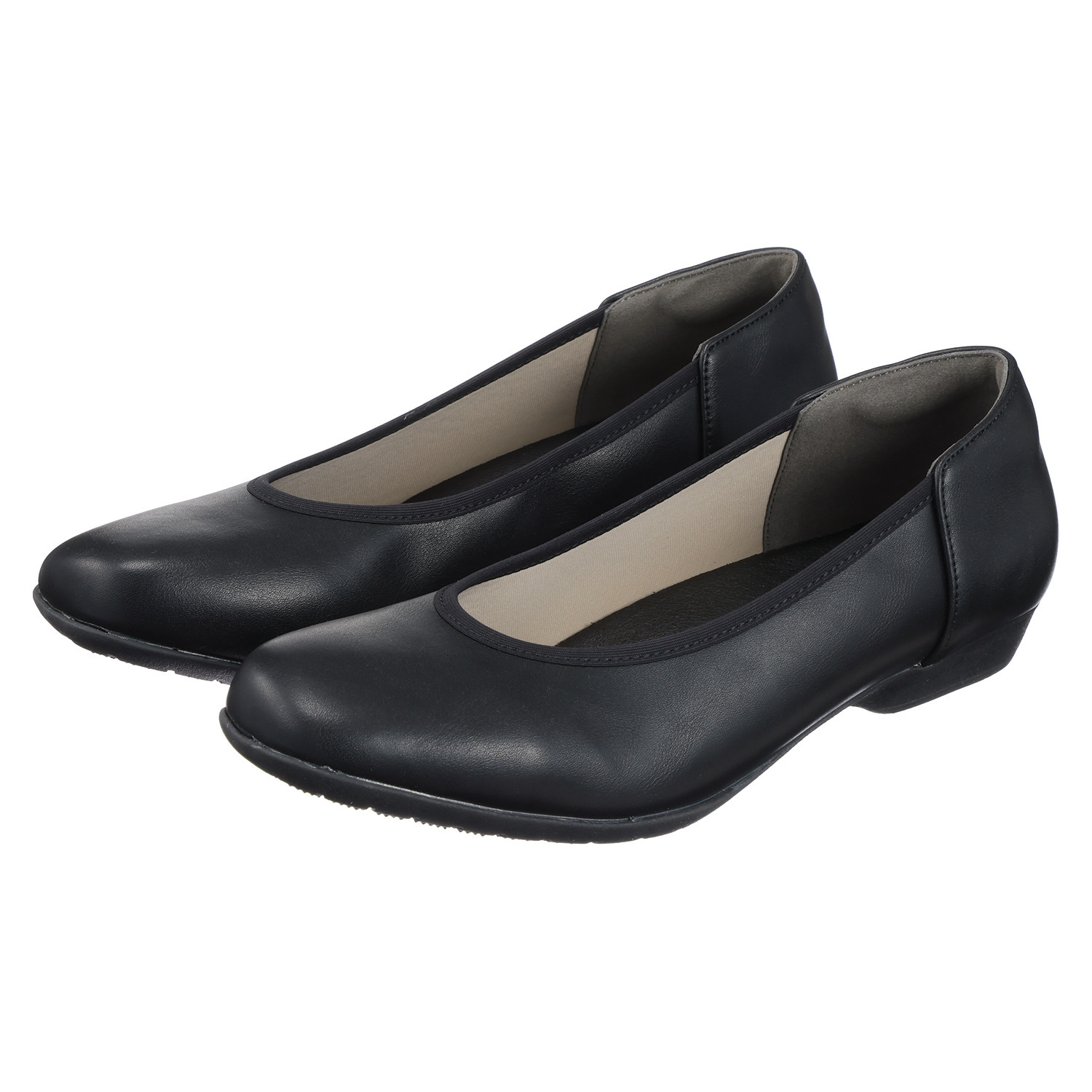 アルファキュービック 靴のマエストロ監修 軽量　ゆったり ストレッチパンプス