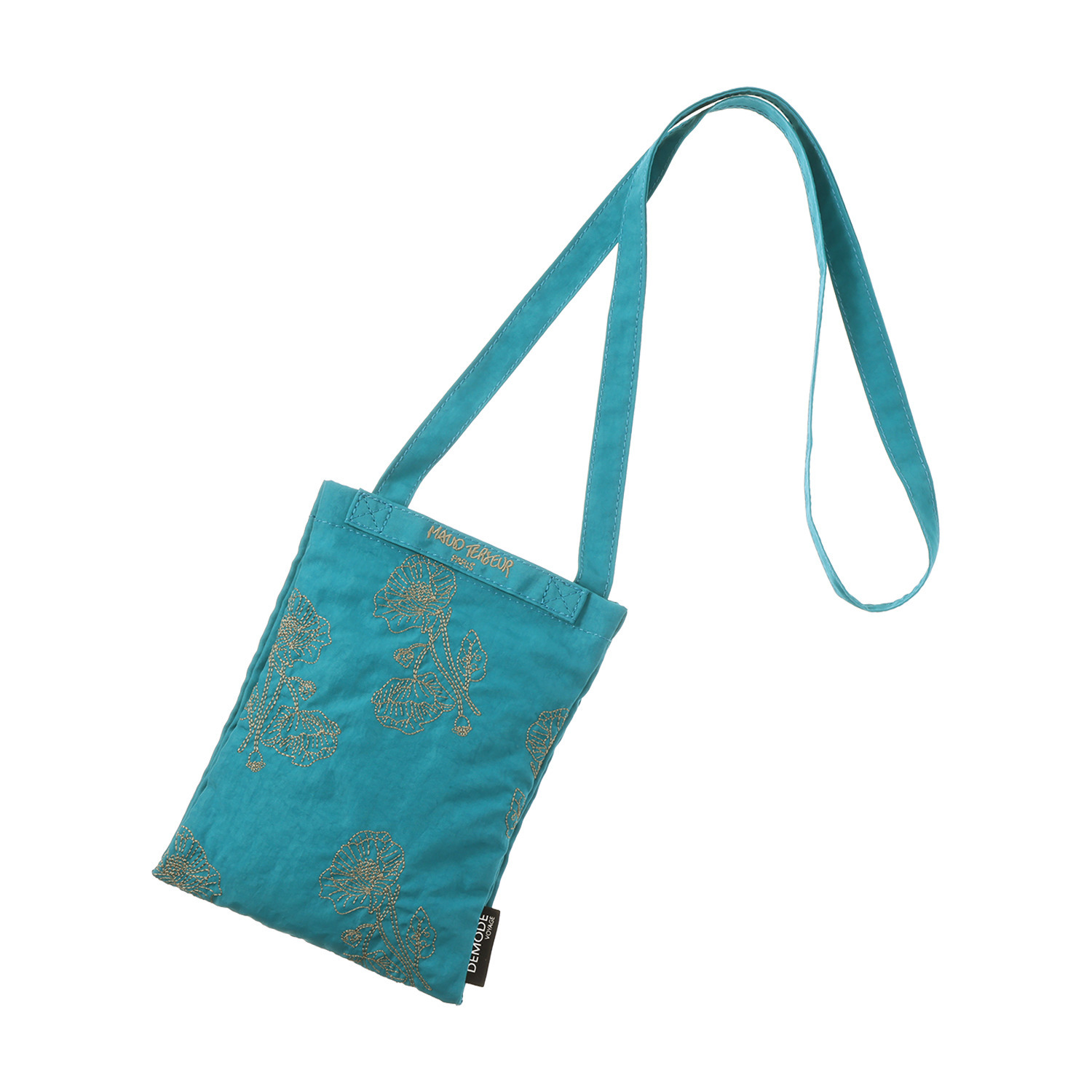 デモデ× マウド・ターサー 刺しゅうデザイン ミニショルダーバッグ “ポワンポワン”