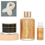 ビジュー　ドゥ　メール 海洋性微生物原料配合！ ゴージャスなハリツヤ肌へ ロイヤルスパ ゴールデンボディオイル 増量特別セット