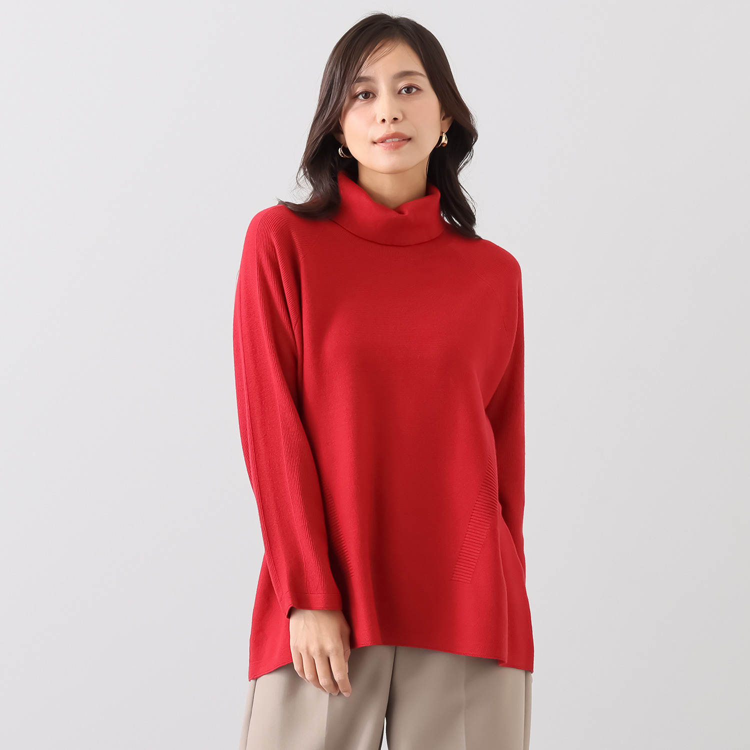 ダジュール タートルネック セーター