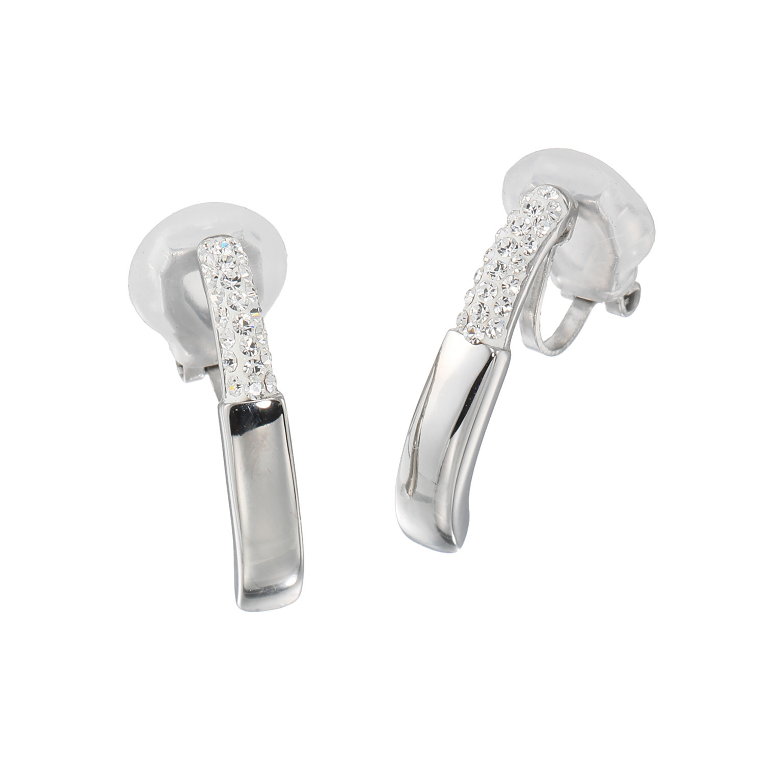 エービーステン ステンレス ビジュウ シンプル イヤリング／ピアス