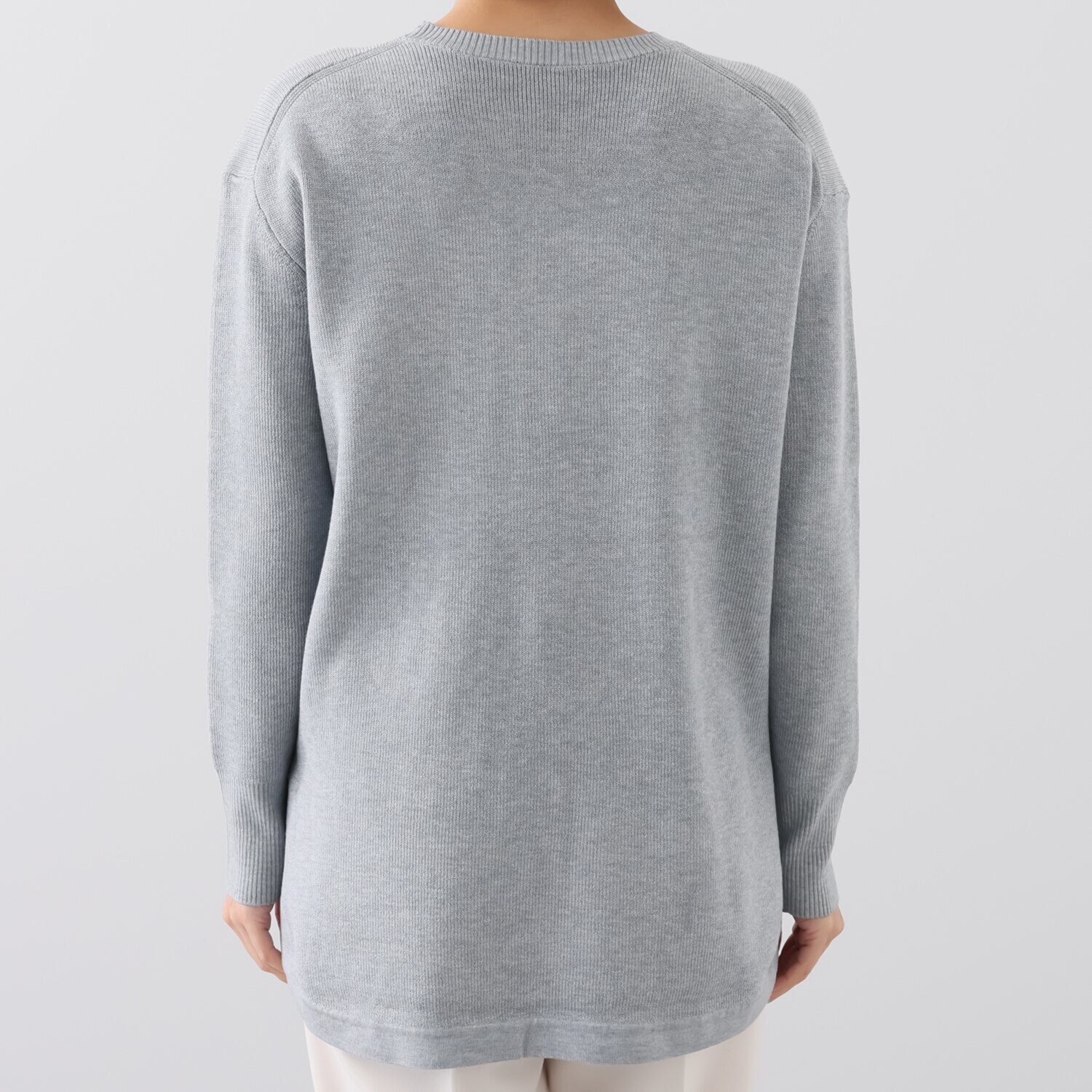 エピデミーク サイドカッティング ニット チュニック