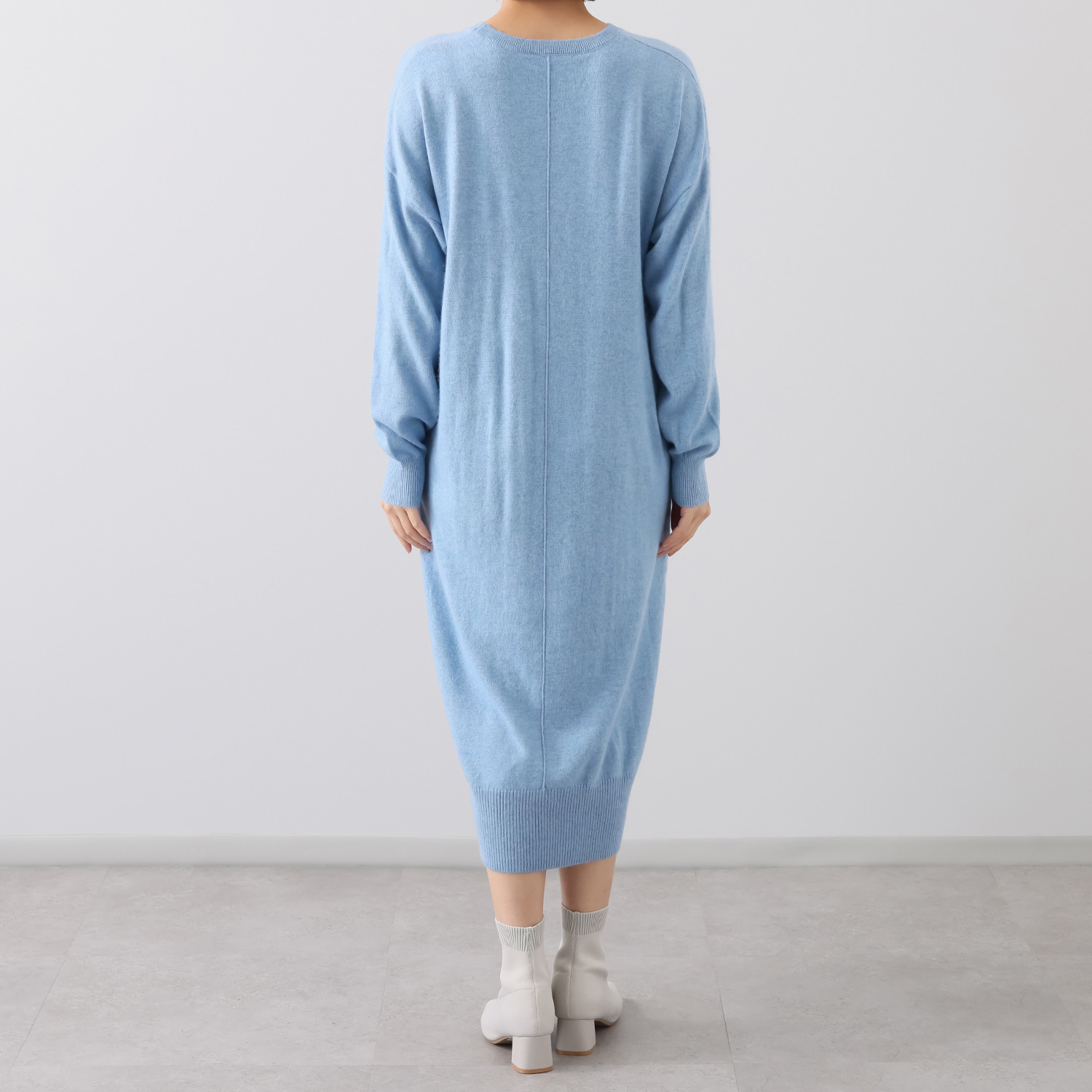 エピデミーク アンゴラ混 ニット ワンピース