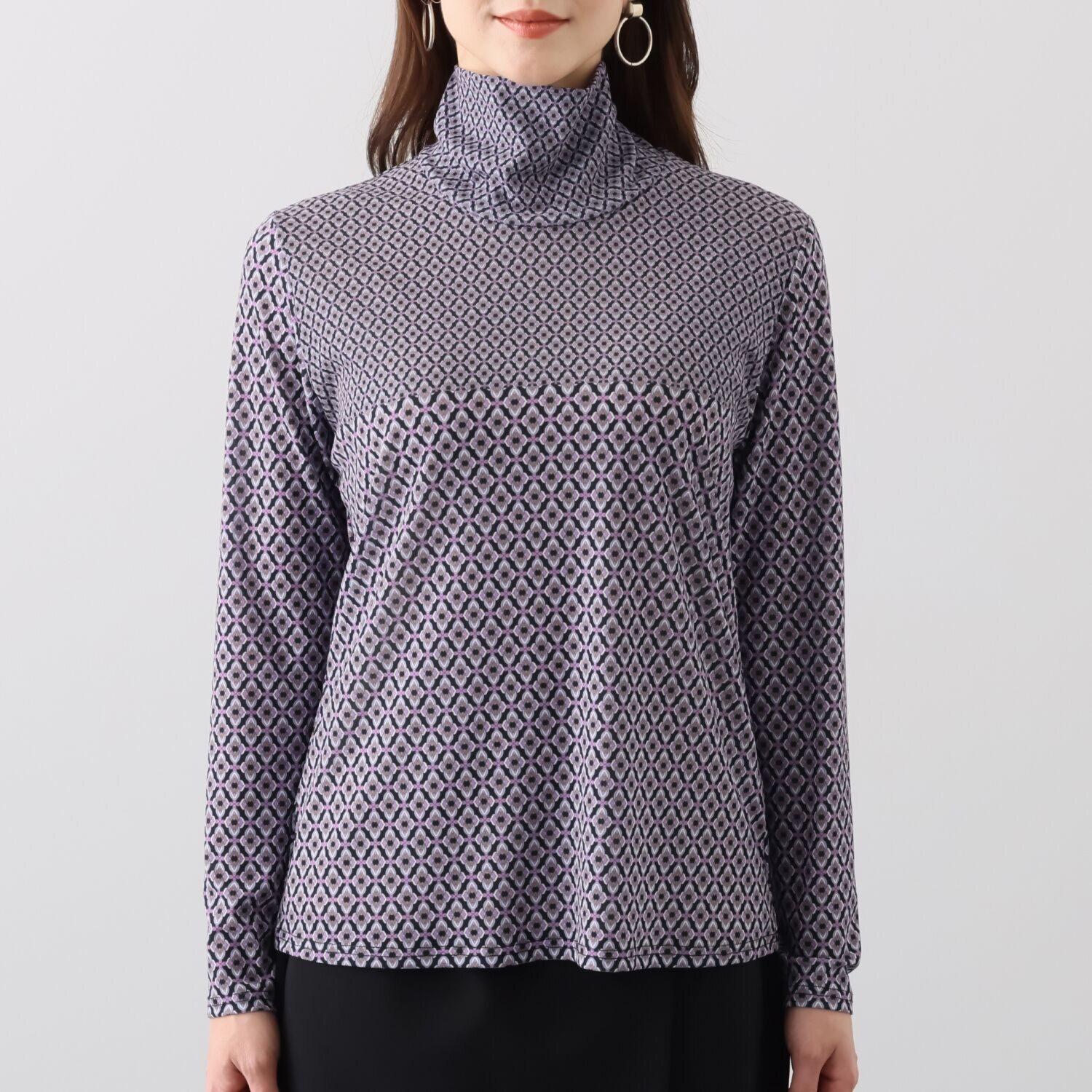 ダジュール パワーネット プリントプルオーバー