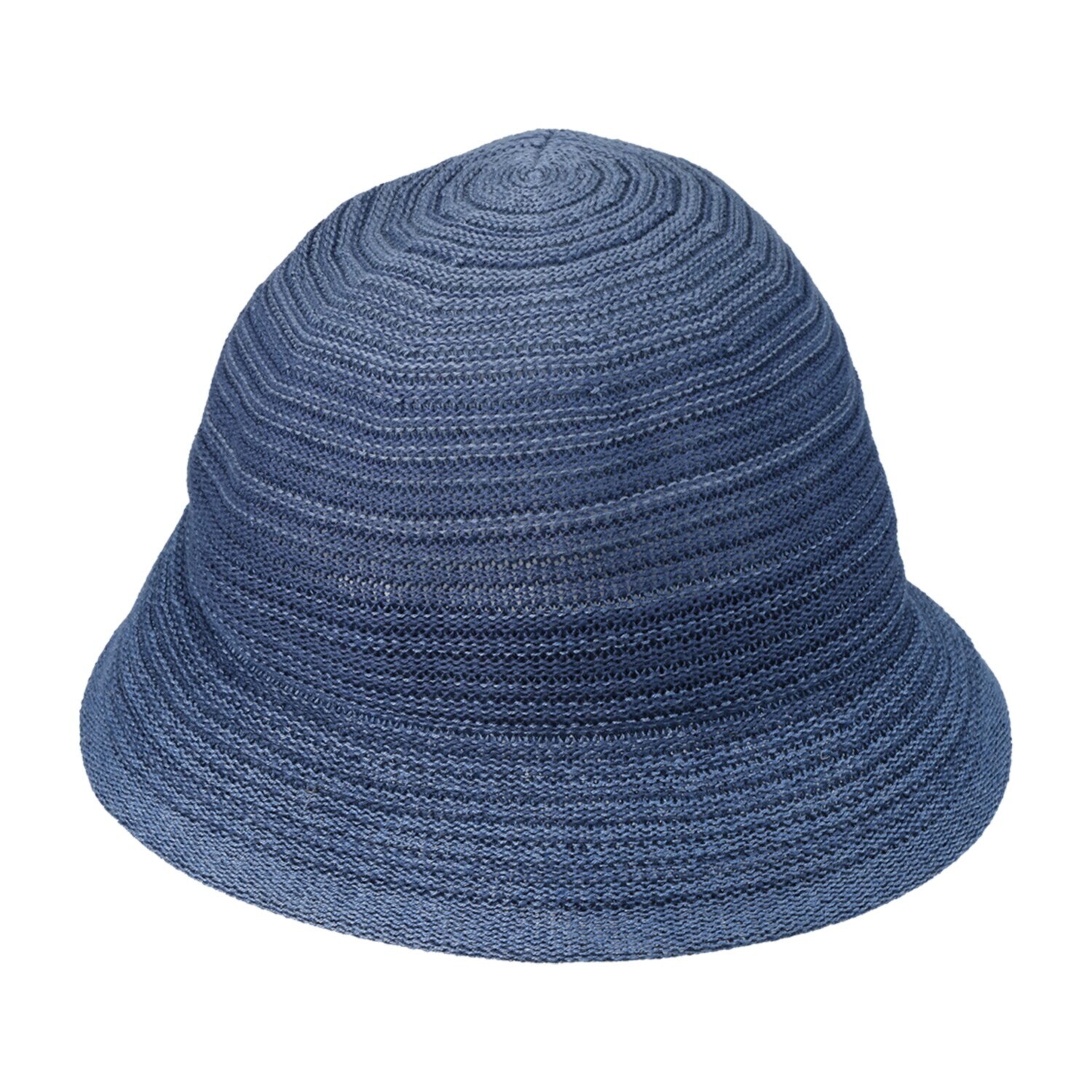 ベル・モード 日本製 コットン混 グラデーション 小つばクローシュ