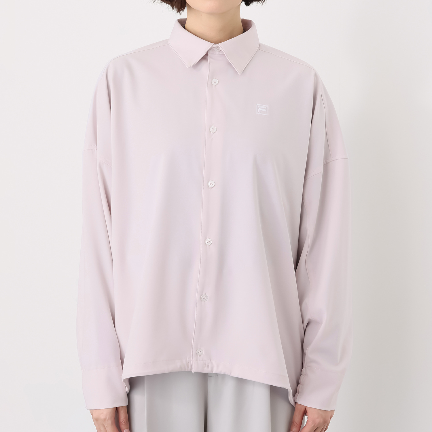 フィラ 多機能 シーズンレス ワイドシルエットシャツ