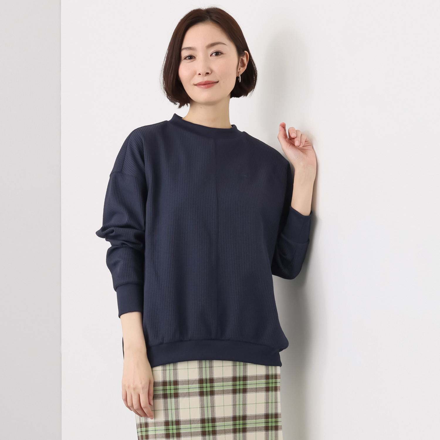 フィラ ＵＶカット・速乾 コットンタッチワッフル モックネックシャツ