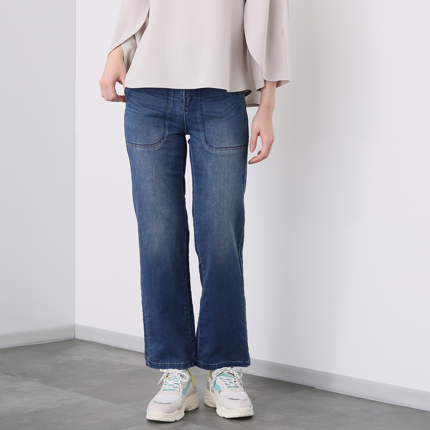 スタイル・ラヴィー ジョグデニム パンツ