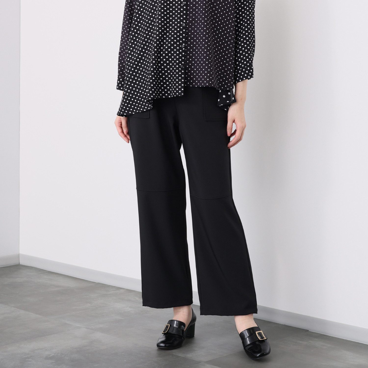 スタイル・ラヴィー ドライストレッチツイル カーゴパンツ