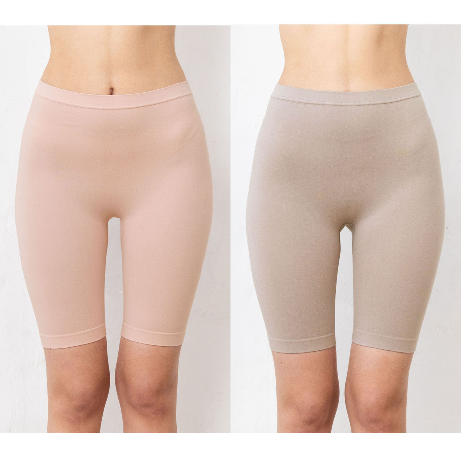 美人工房 にこにこコットン 伸び〜る！ 五分丈ショーツ２枚セット