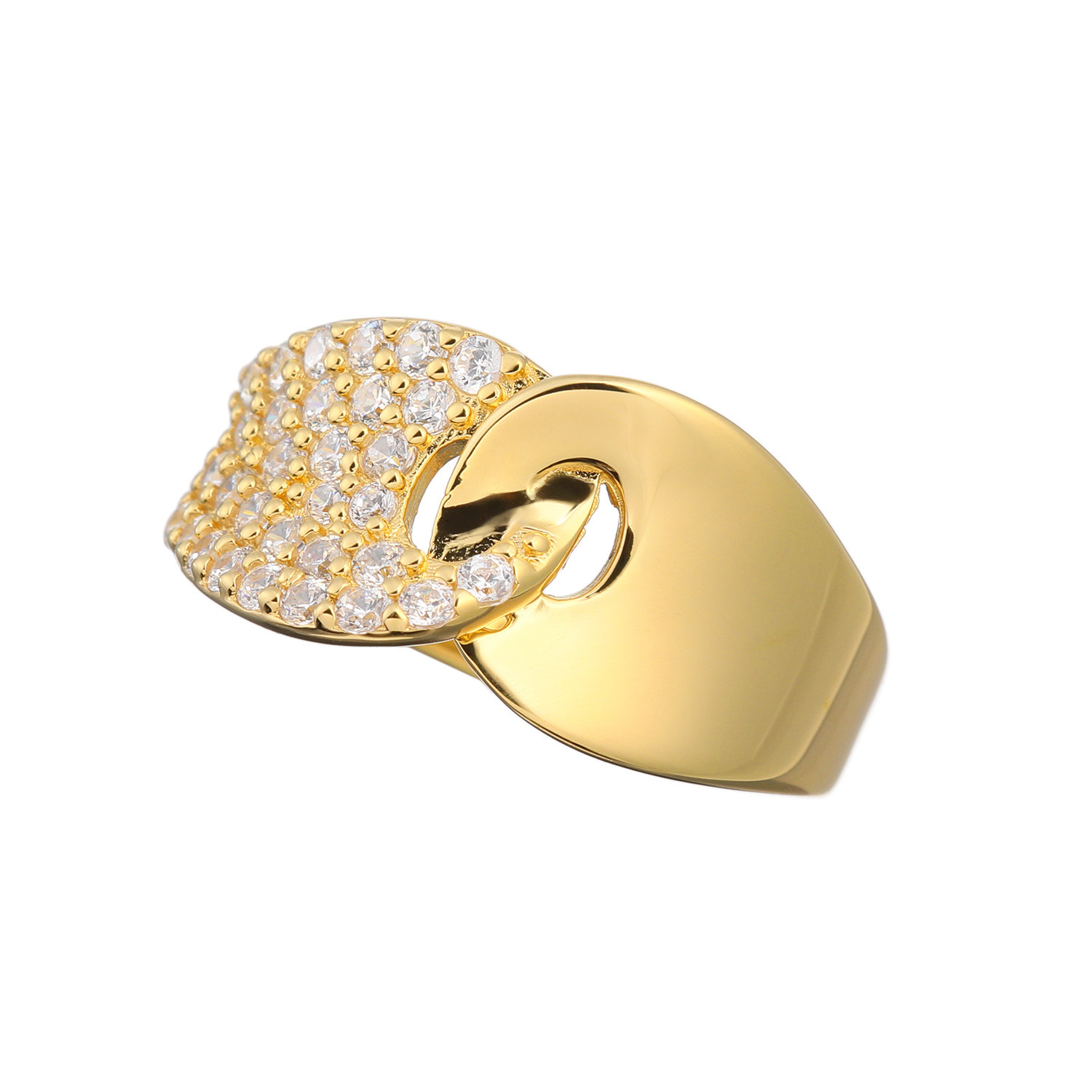 ファシーノアルジェント シルバー　ＣＺ レガーレ コンビネーションデザイン リング