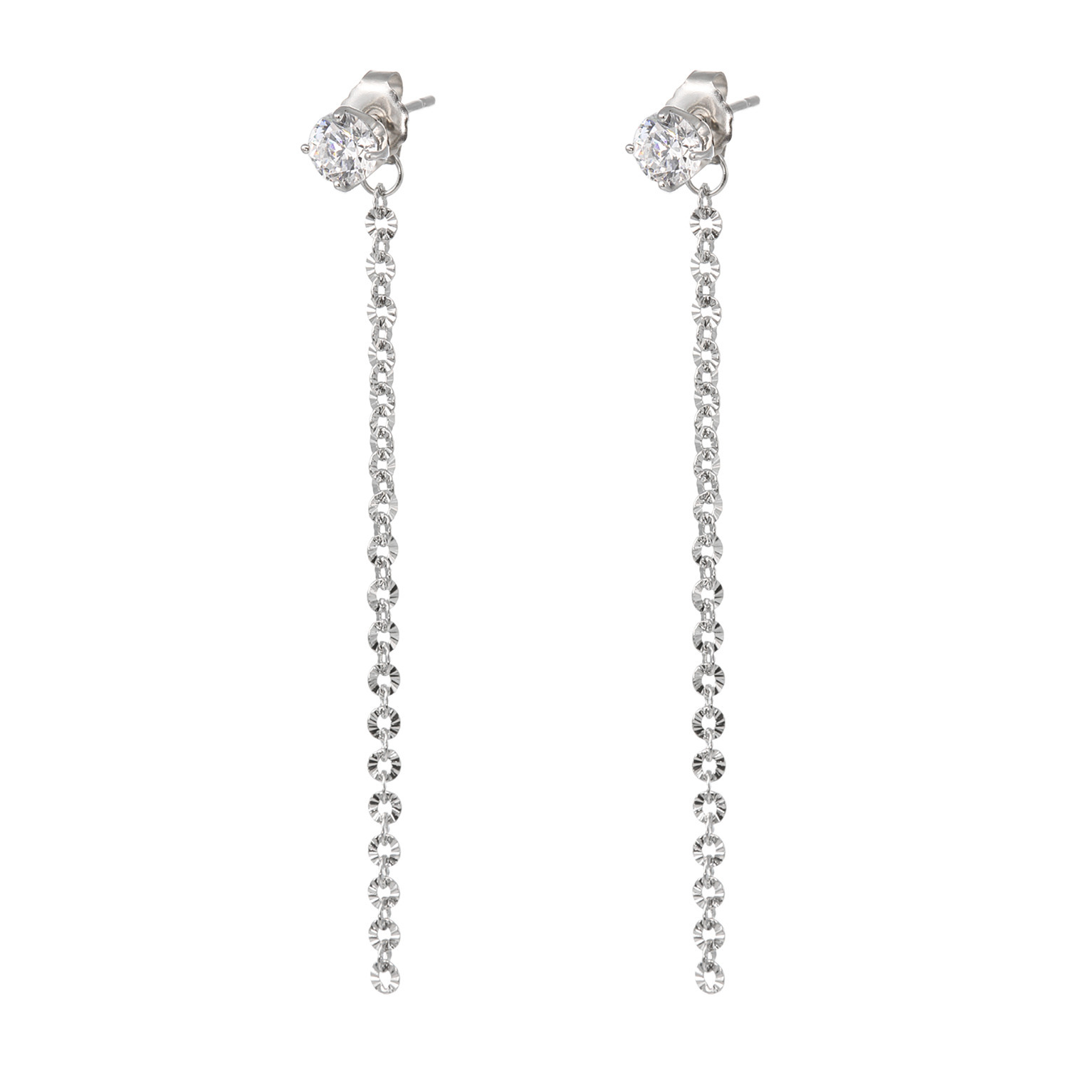 ステングレイス サージカルステンレス プレシオサ社製ＣＺ マルチウェイ バックチャーム付 スタッドピアス