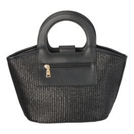 グッシオイタリー かごハンドバッグ