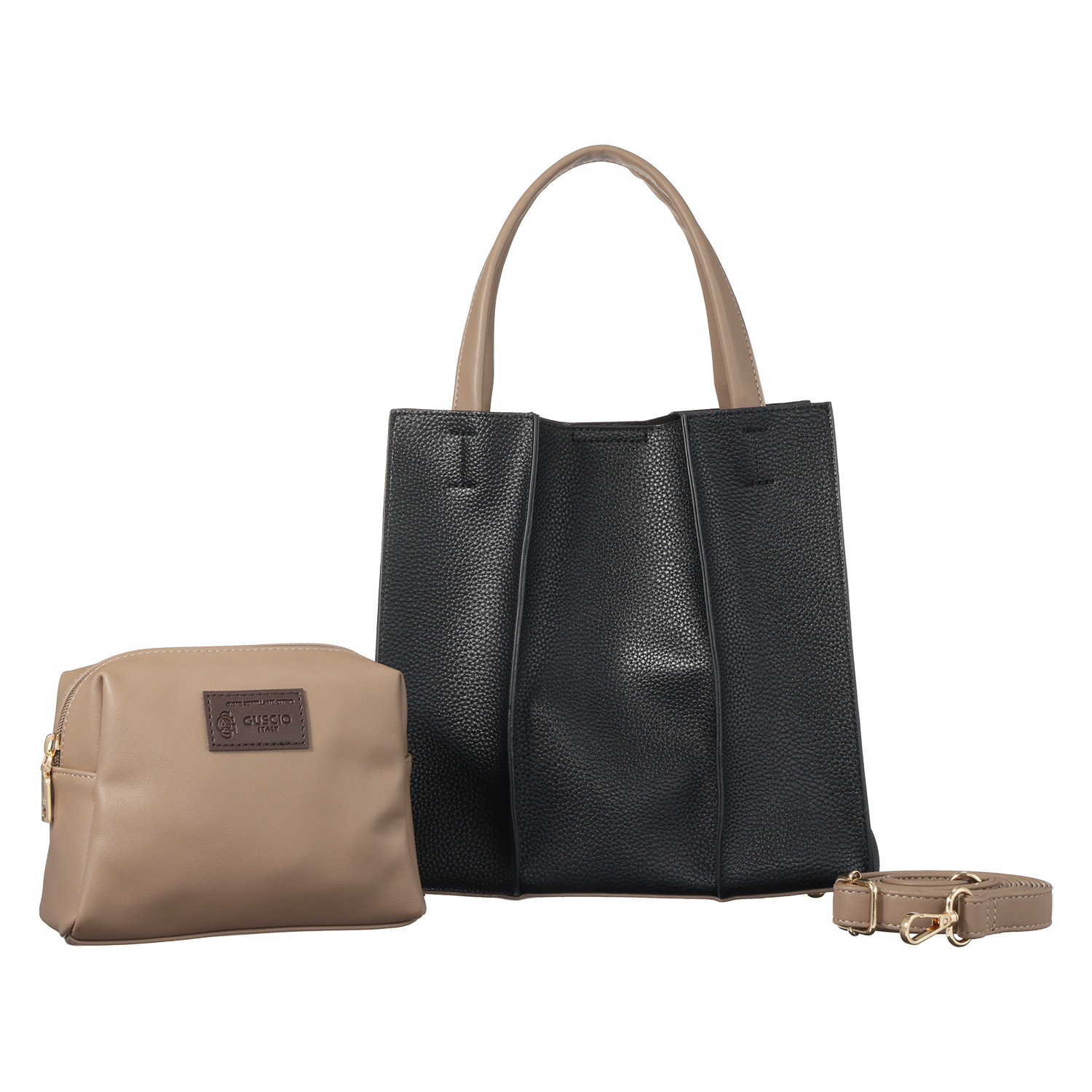 グッシオイタリー ２ウェイトートバッグ ＜ポーチ付＞