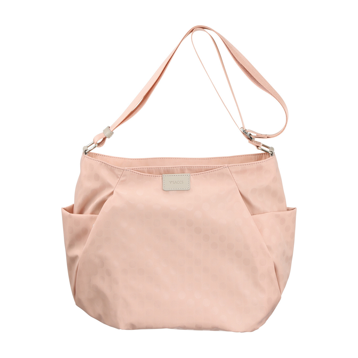 イザック はっ水ドットジャガード 軽量 ラージショルダーバッグ